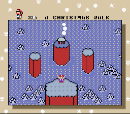 Super Mario World - A Christmas Walk Screenthot 2